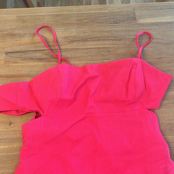 Lush Pink Mini Dress - Picture 3 of 5